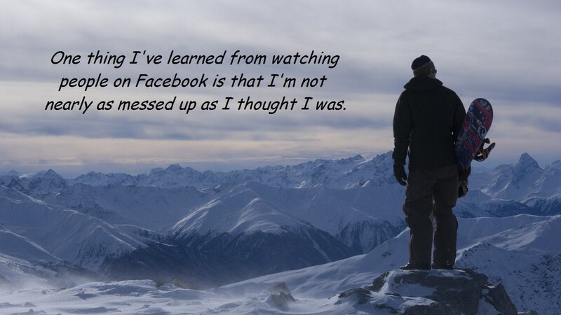 Person with Snowboard