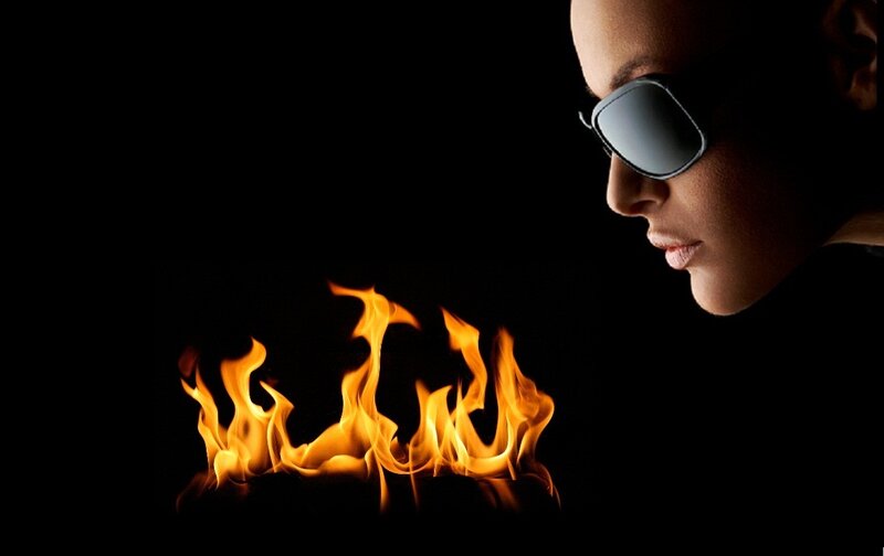 Person with Sunglasses — Black