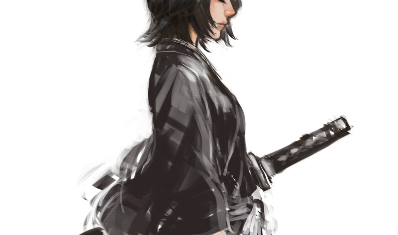 Person with Sword