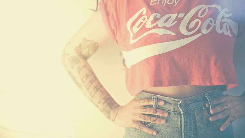 Person with Tattoos — Red