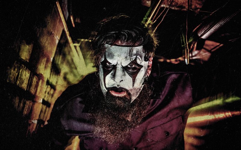person with theatrical makeup