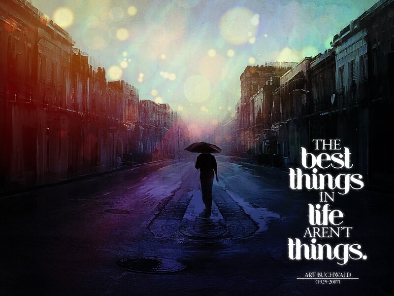 person with umbrella on street