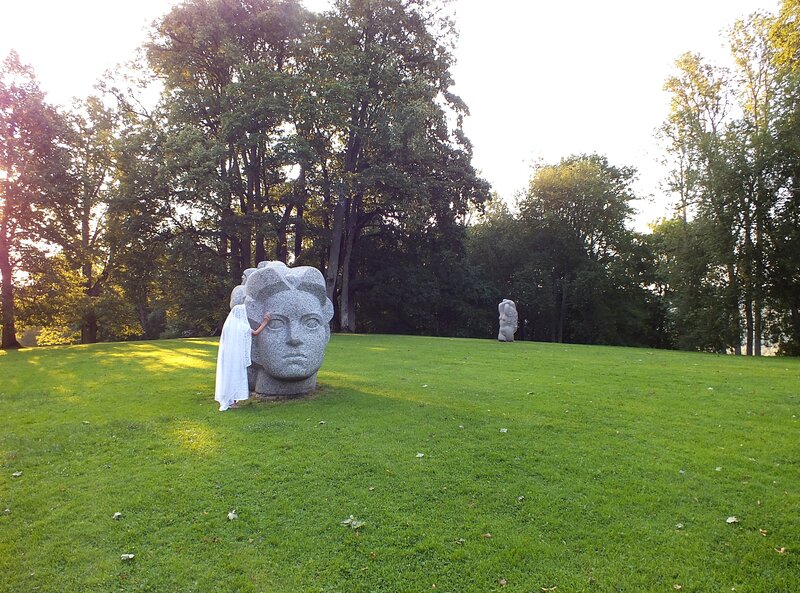Person with White Dress