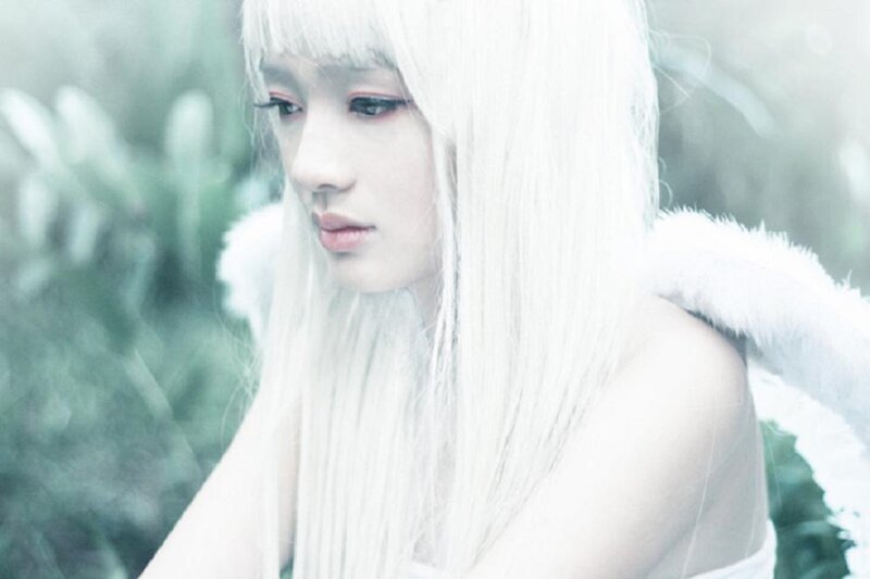 Person with White Hair — Dreamy