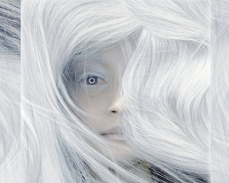 Person with White Hair — Ethereal