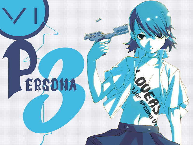 Persona 3 character art