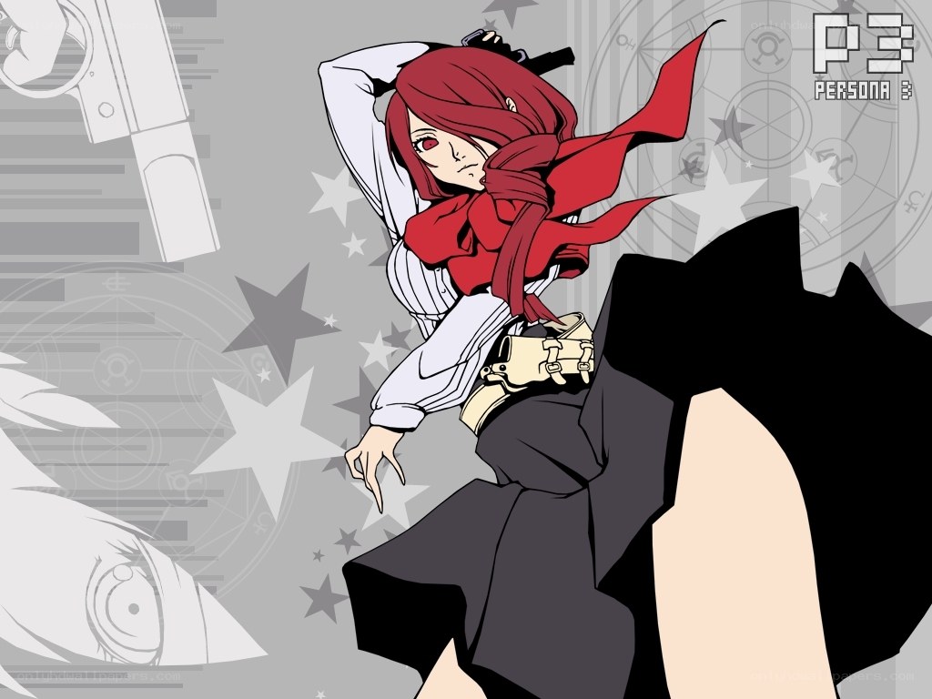 Persona 3 character art