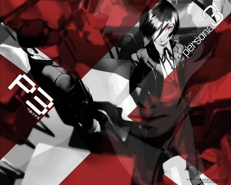 Persona 3 character art