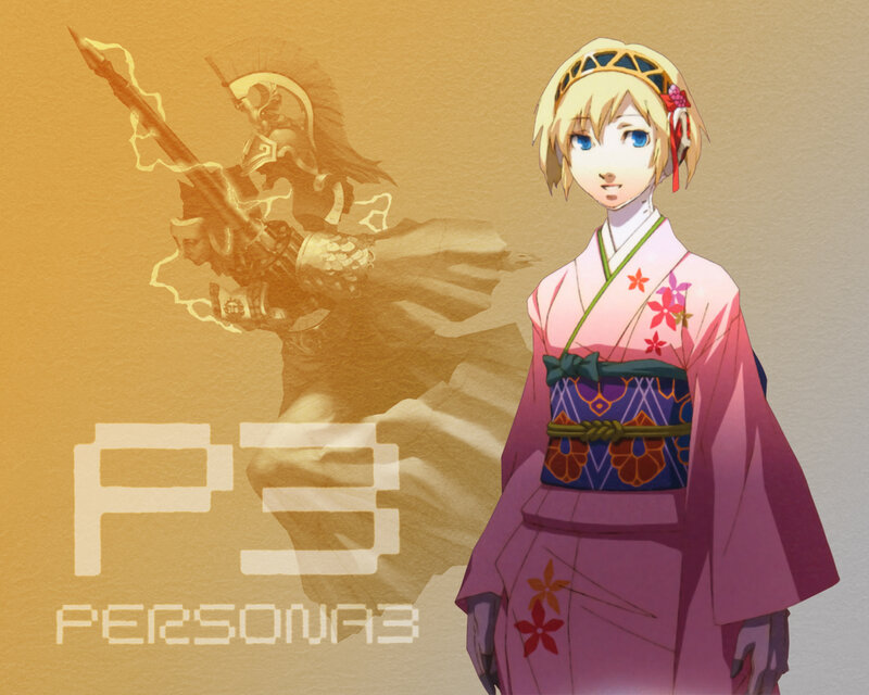Persona 3 character art
