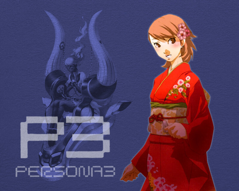 Persona 3 character art