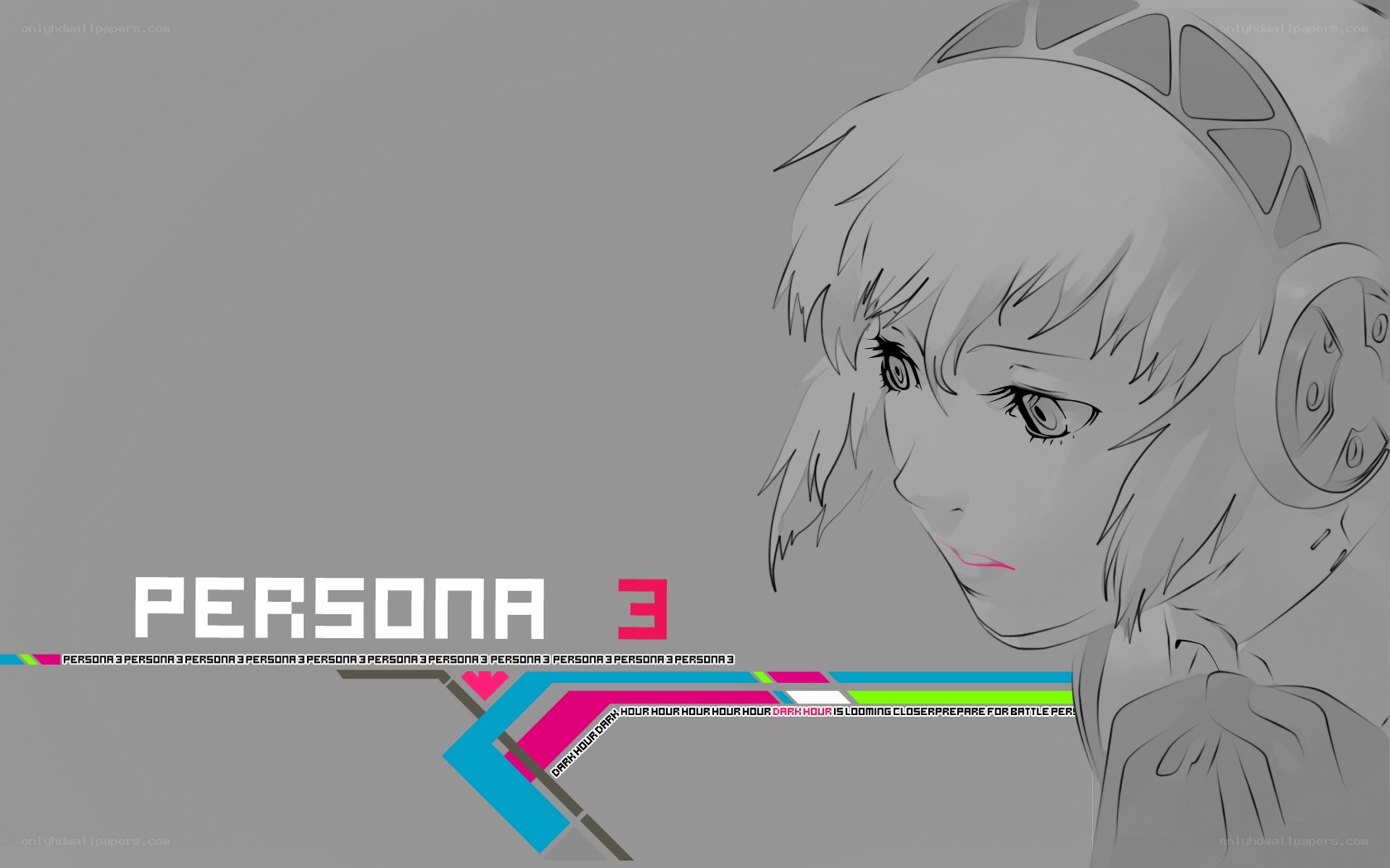 Persona 3 character art