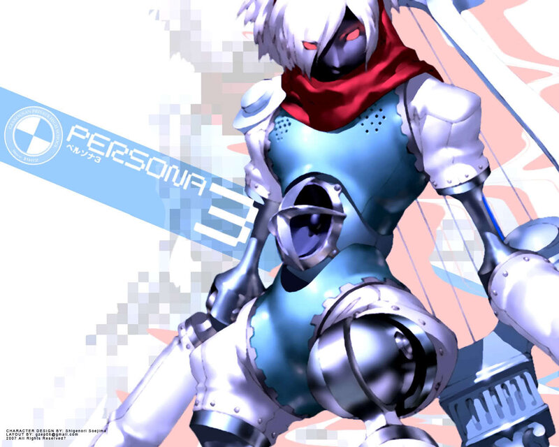 Persona 3 character artwork