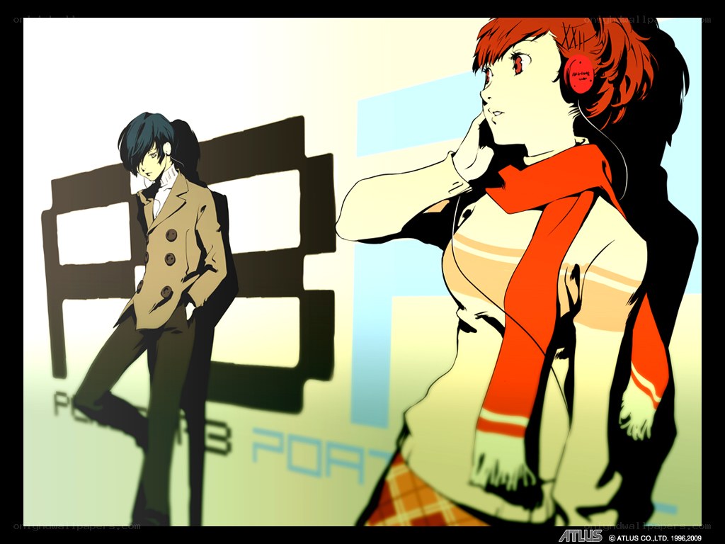 Persona 3 characters art