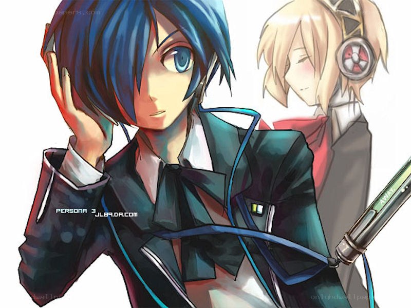 Persona 3 characters art