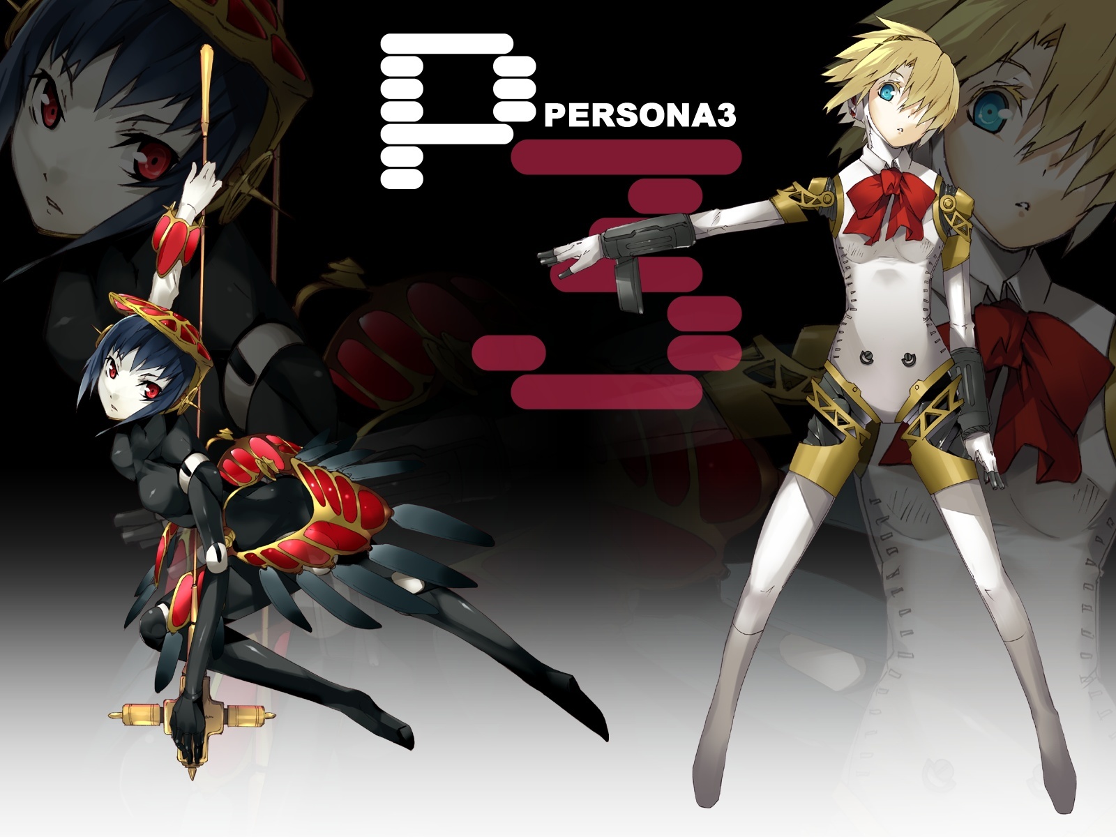Persona 3 characters artwork