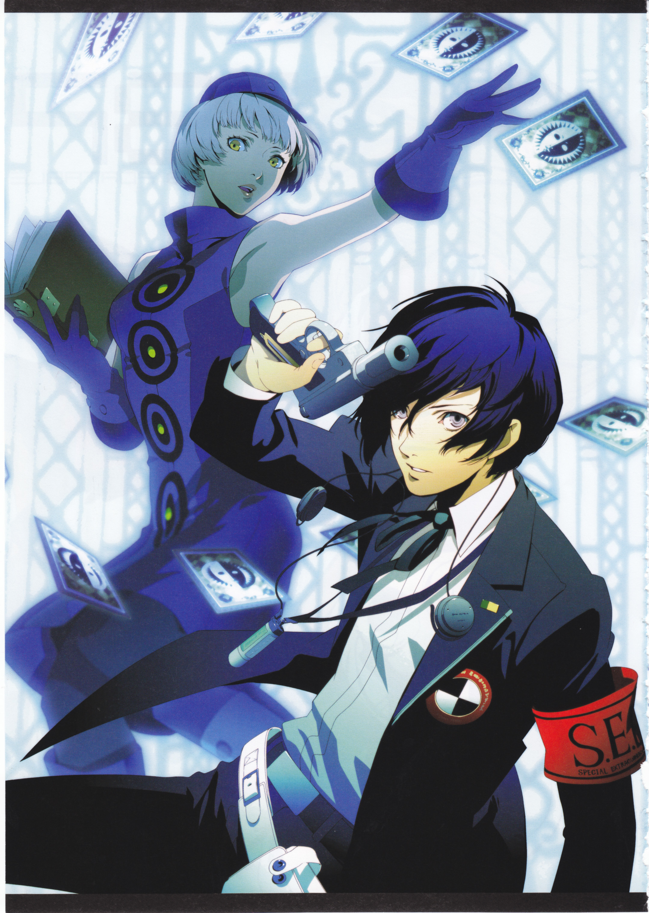 Persona 3 characters in action