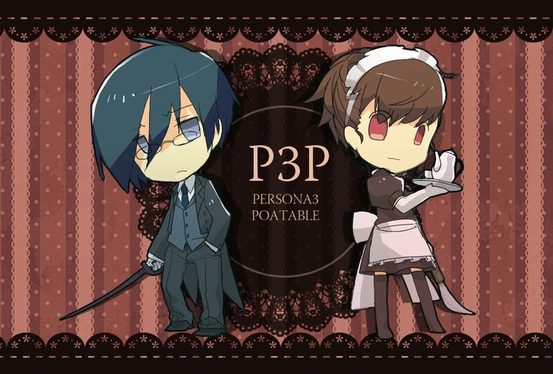 Persona 3 chibi characters