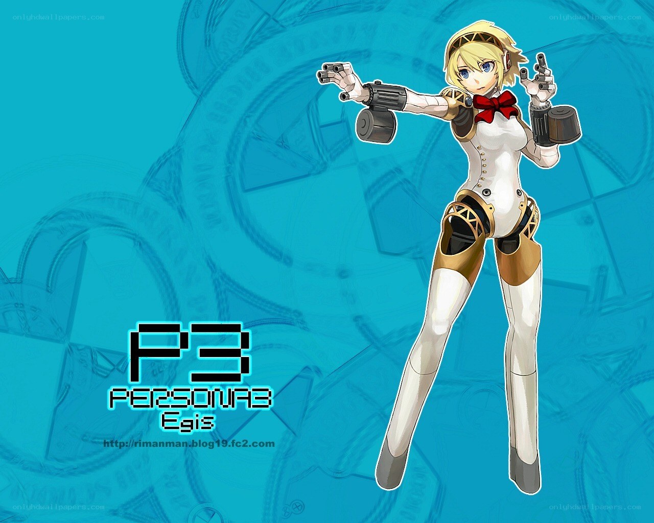 Persona 3 Egis character art