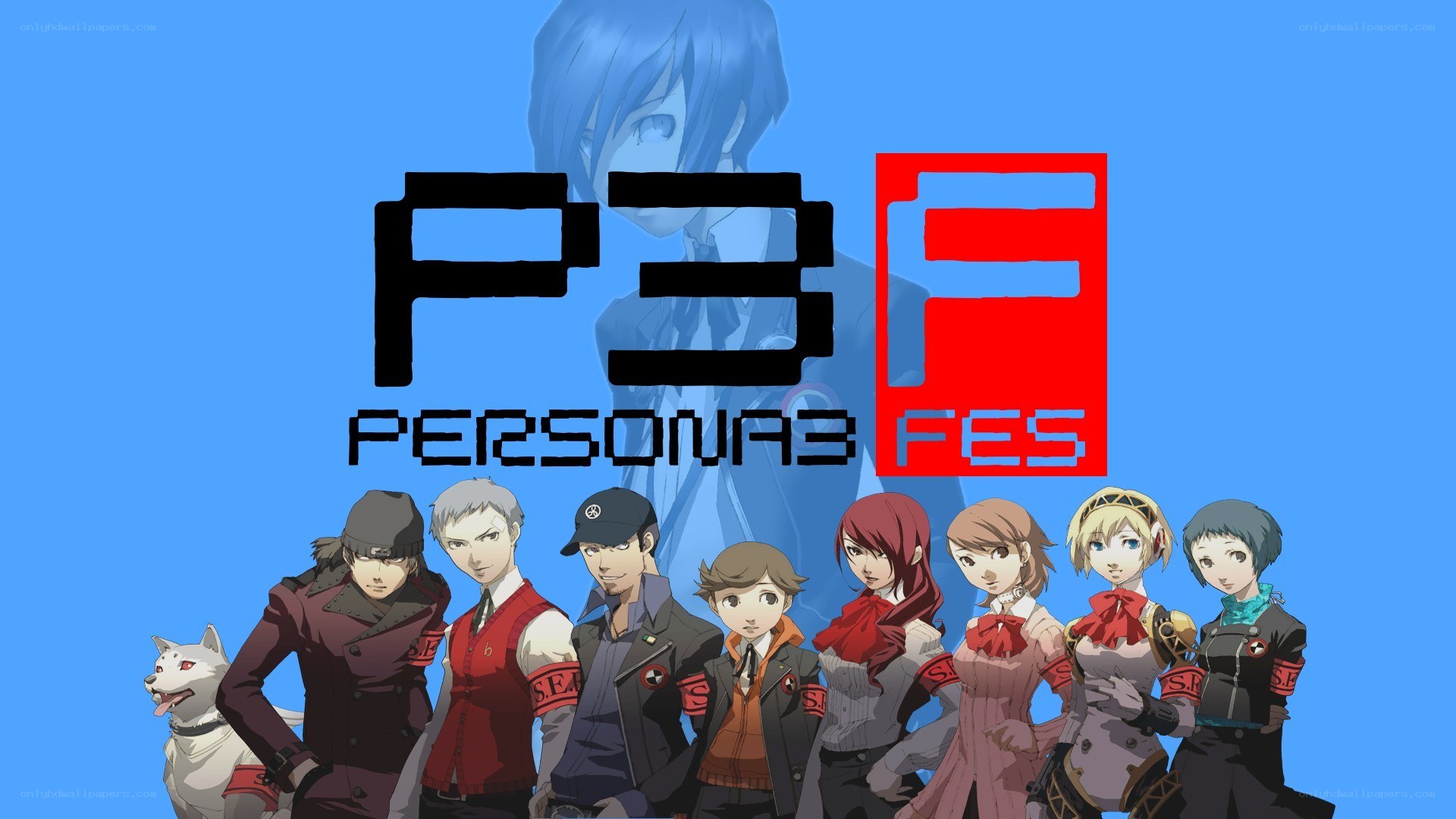 Persona 3 FES characters