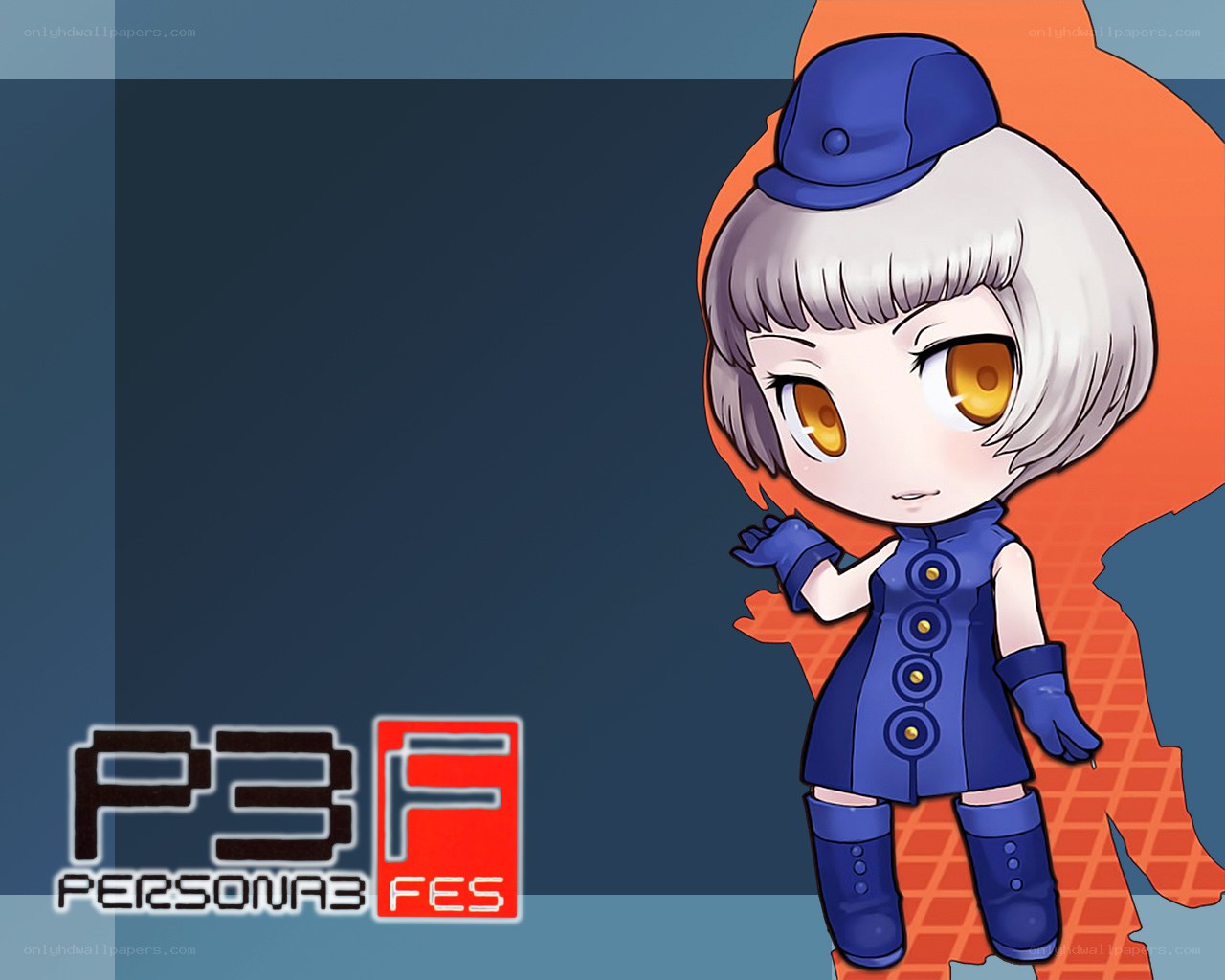 Persona 3 Fes chibi character