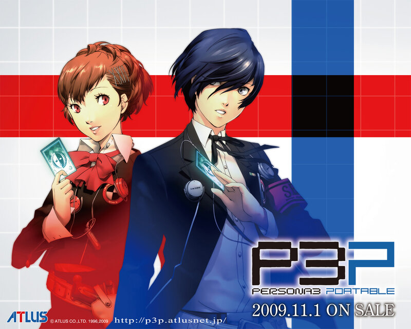 Persona 3 Portable promotional art