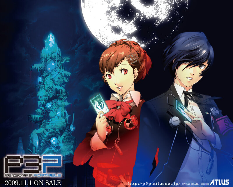 Persona 3 Portable promotional art