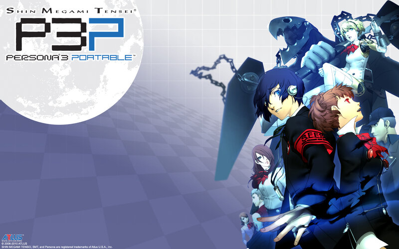 Persona 3 Portable promotional art