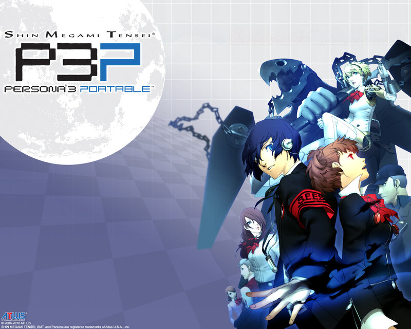 Persona 3 Portable promotional art