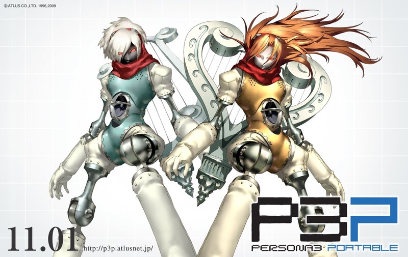 Persona 3 Portable promotional art