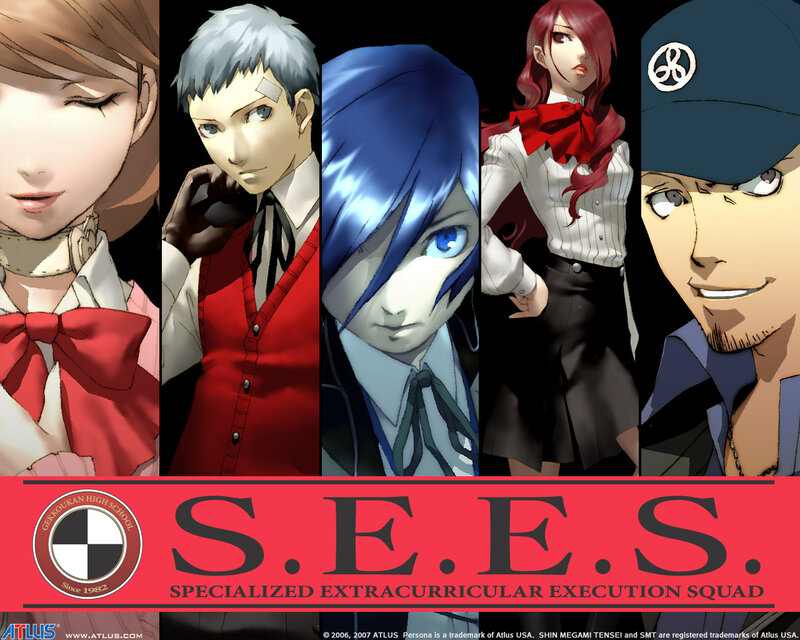 Persona 3 S.E.E.S. characters