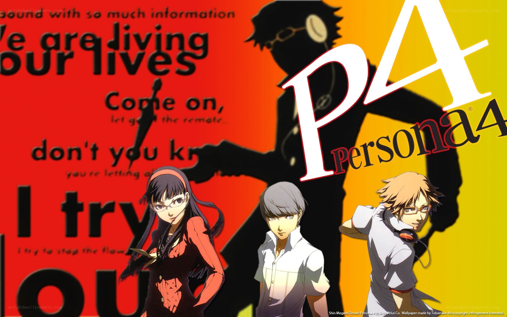 Persona 4 anime characters
