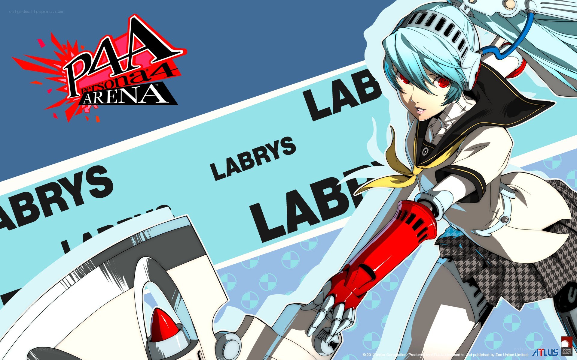 Persona 4 Arena character art