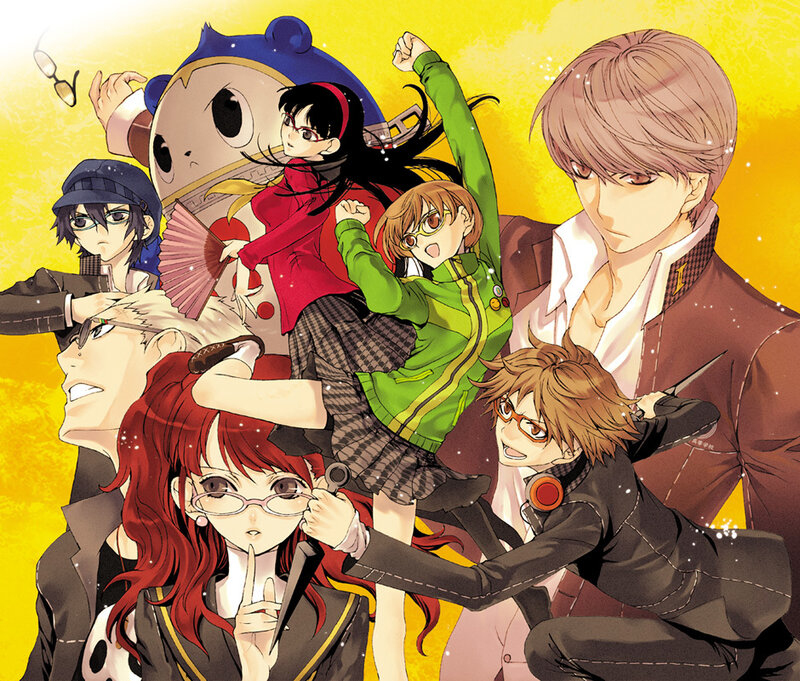 Persona 4 cast group portrait