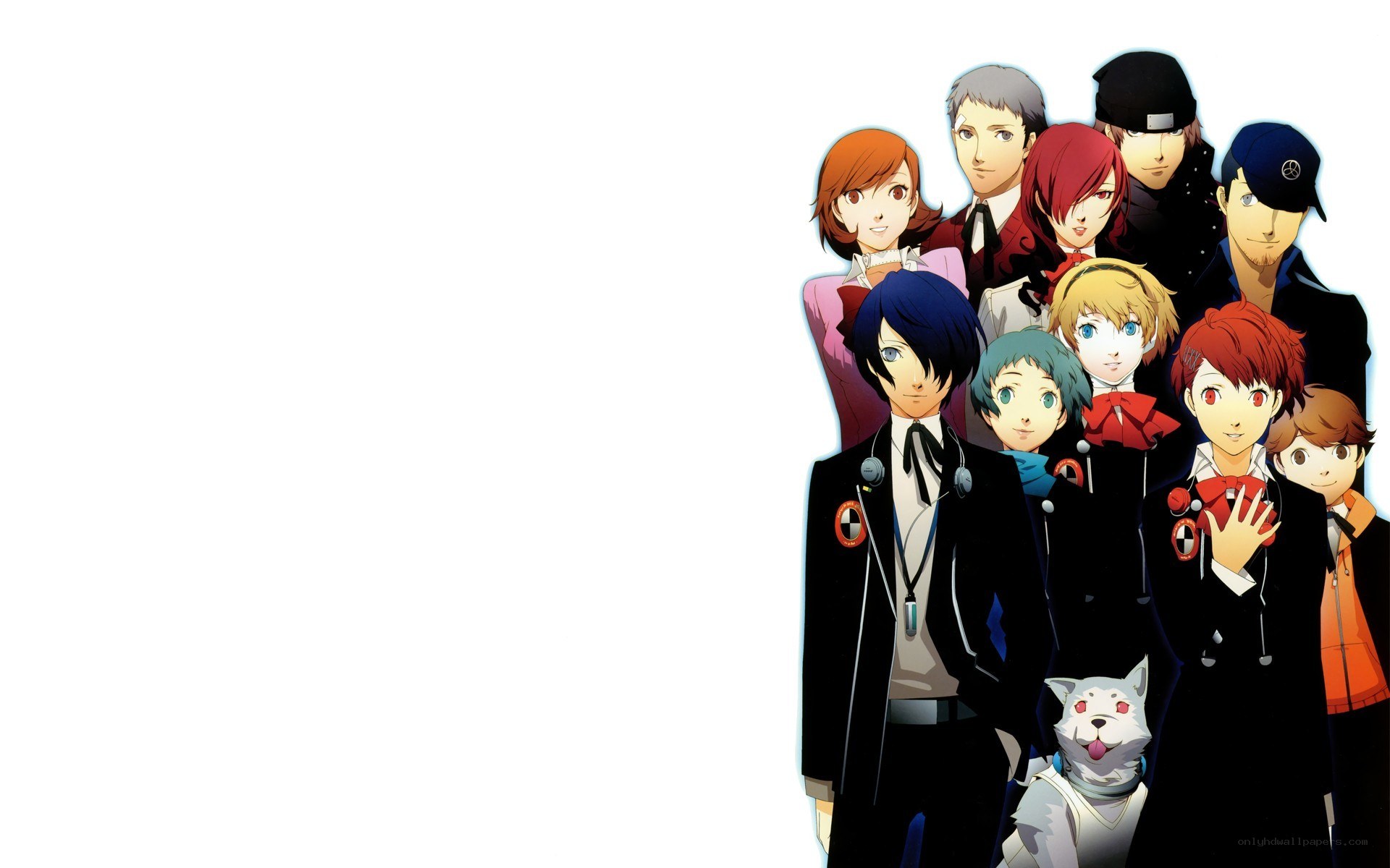Persona 4 cast group portrait