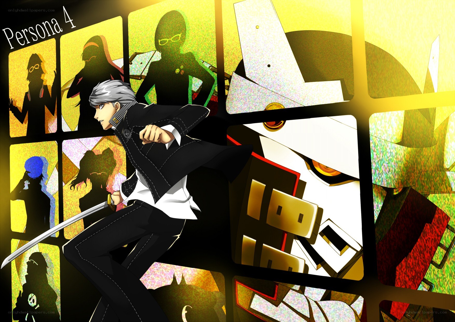 Persona 4 character art