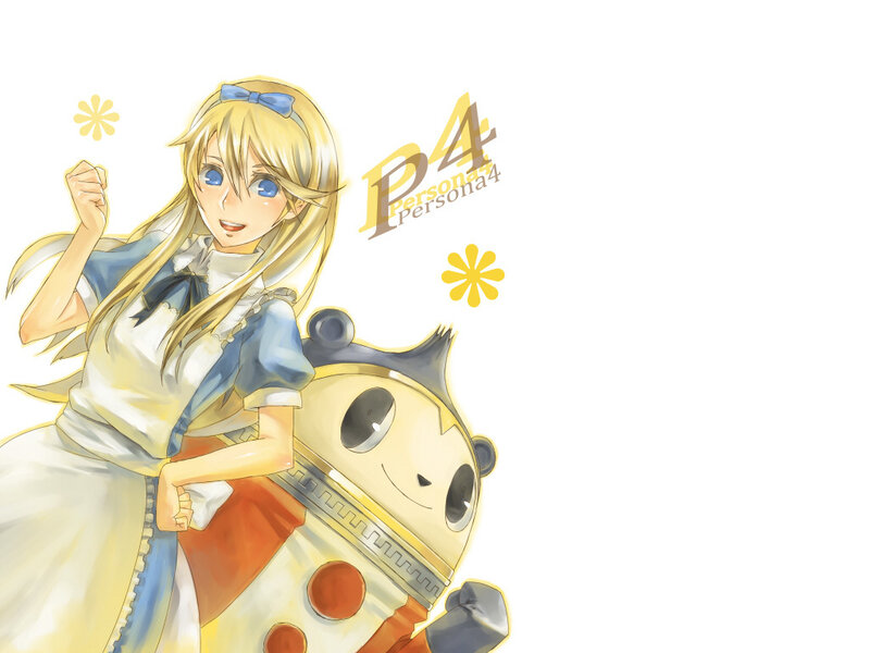 Persona 4 character art