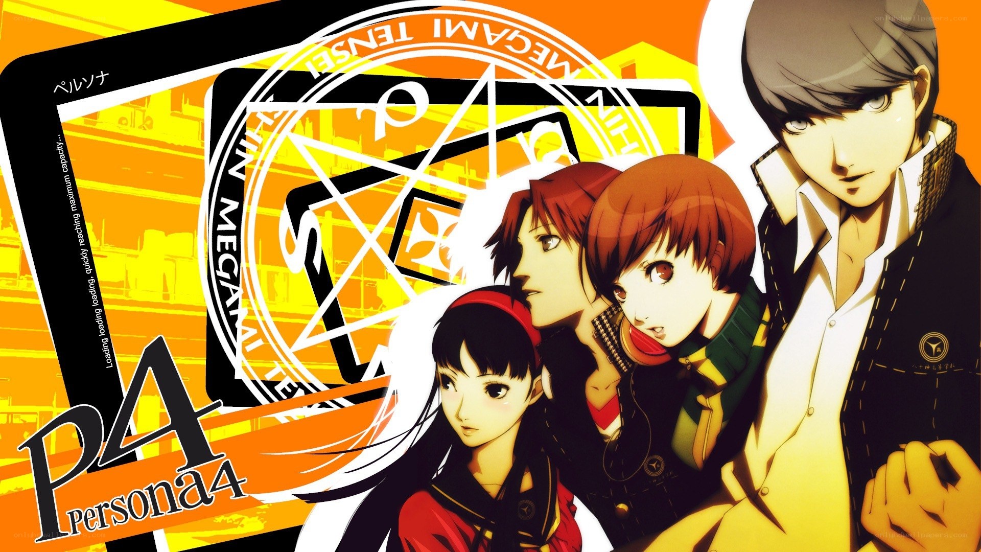 Persona 4 character art
