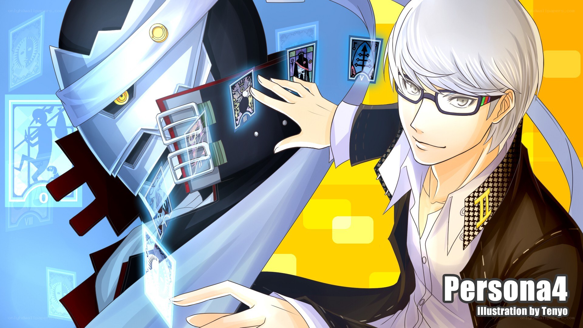 Persona 4 character illustration