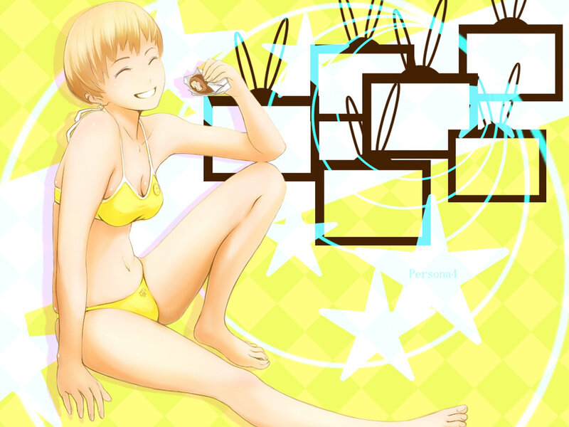 Persona 4 character in swimsuit