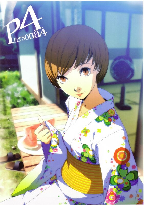 Persona 4 character in yukata