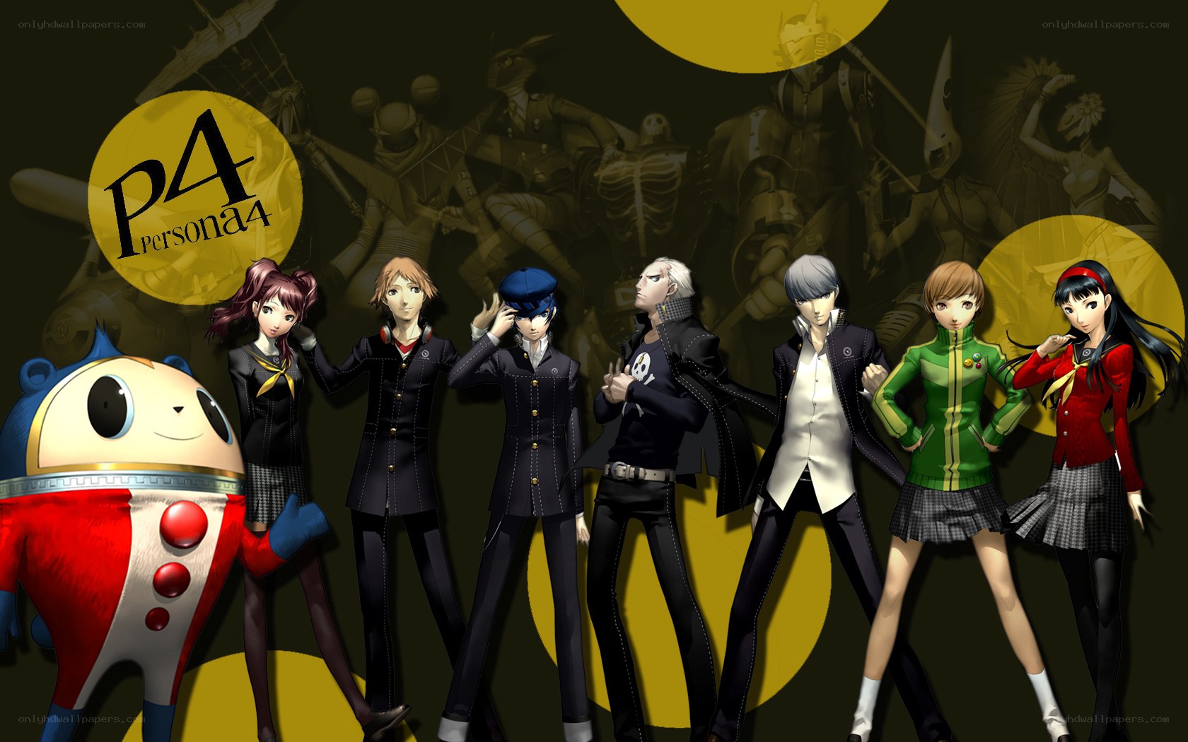 Persona 4 character lineup