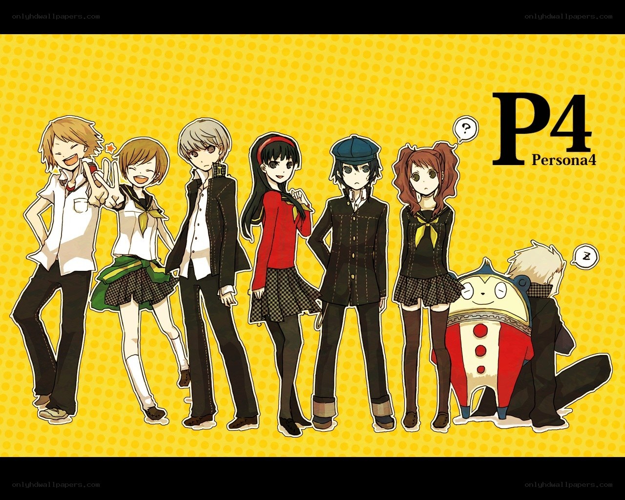 Persona 4 character lineup