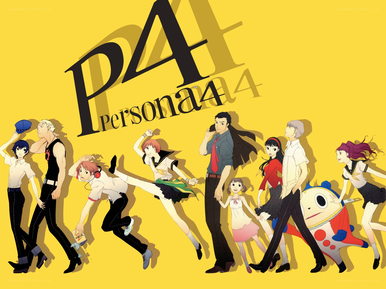 Persona 4 character lineup