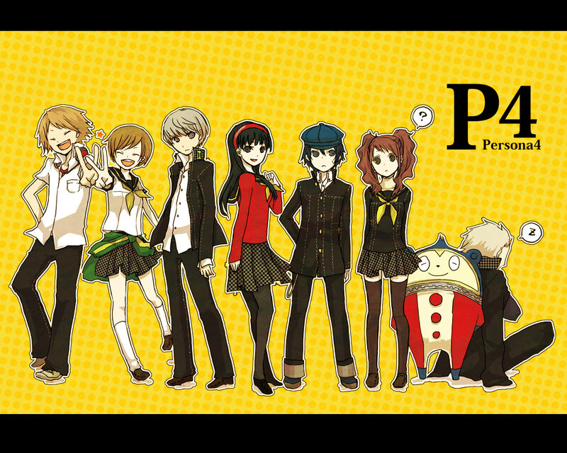 Persona 4 character lineup