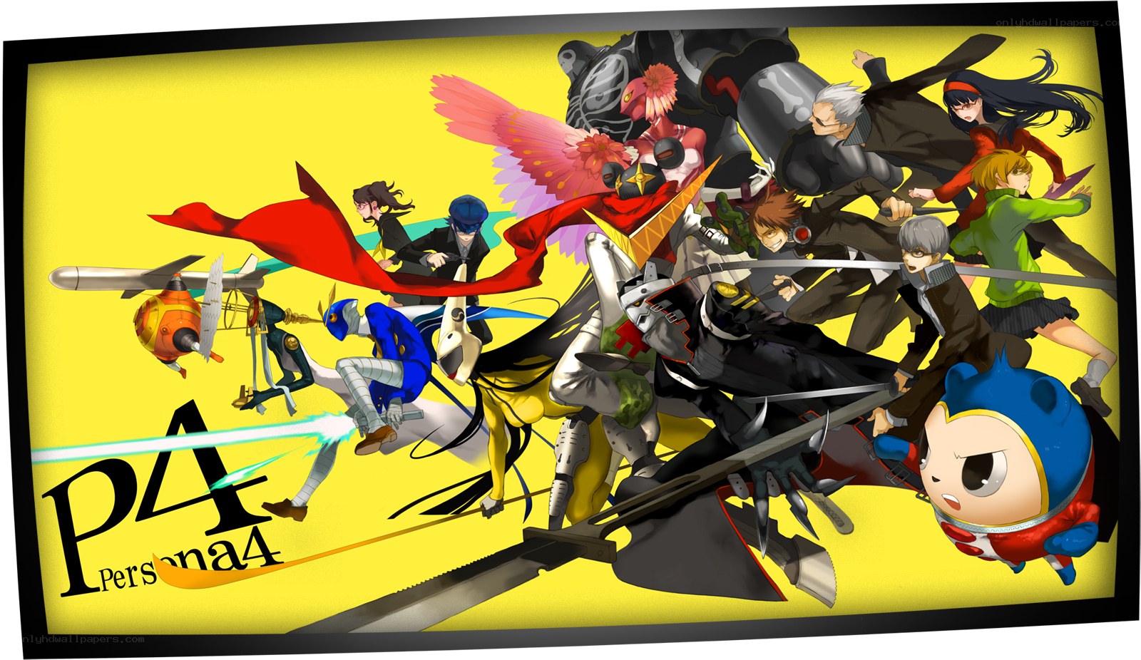 Persona 4 character lineup