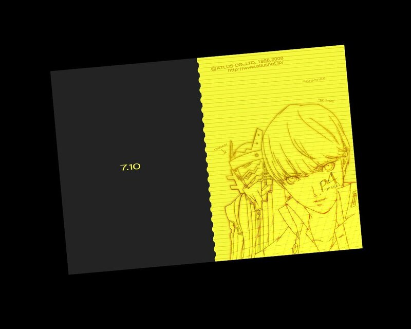Persona 4 character sketch