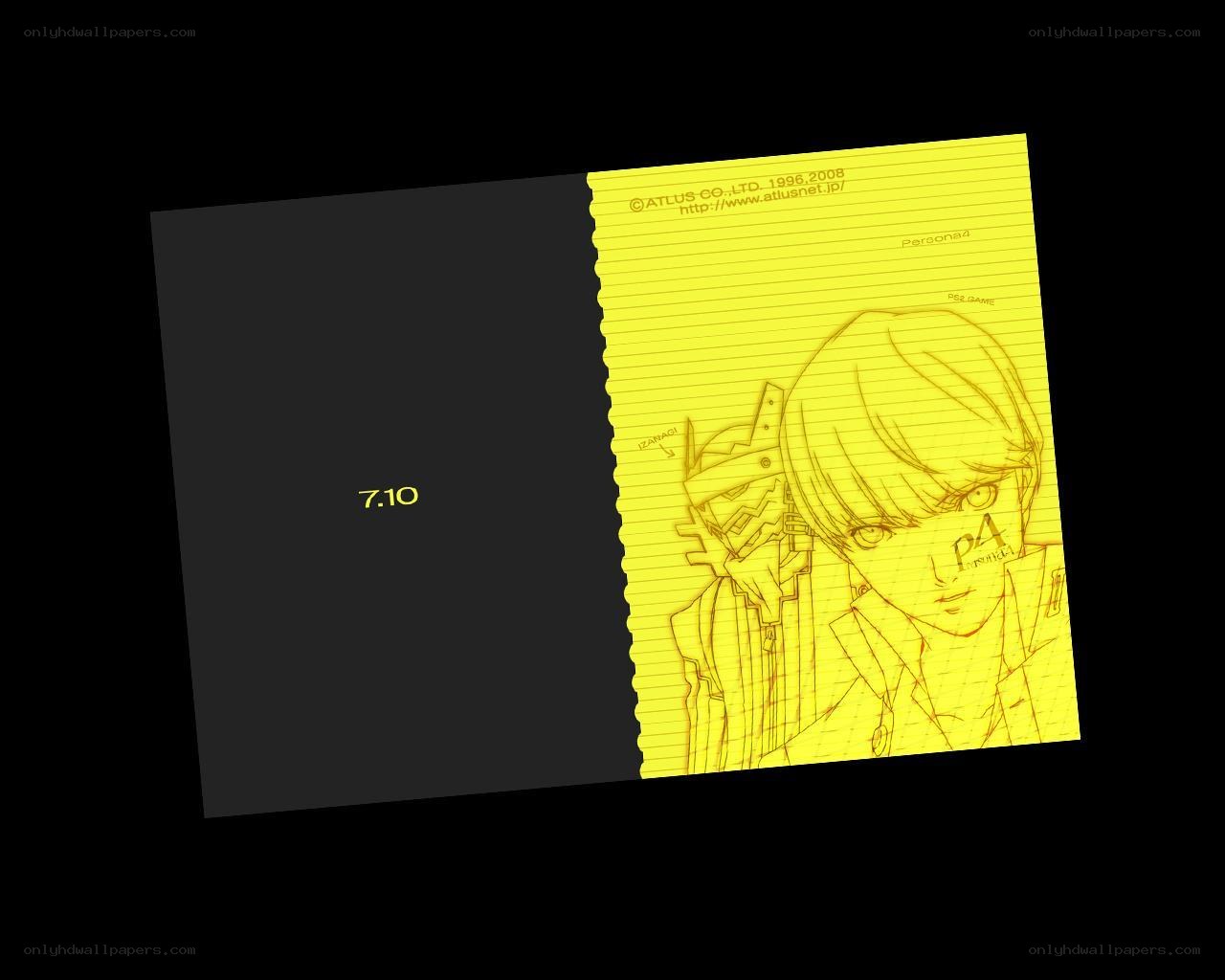 Persona 4 character sketch