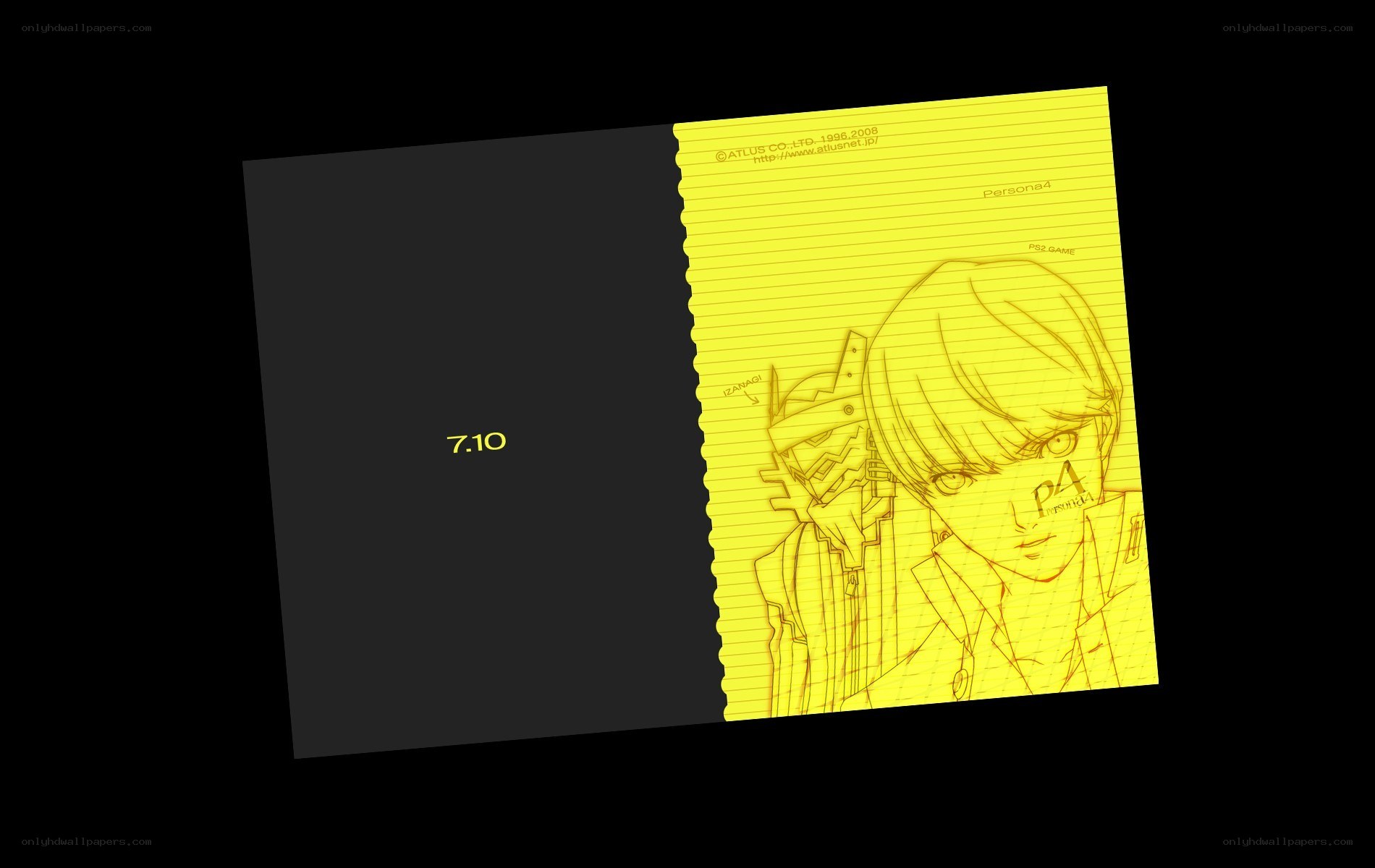 Persona 4 character sketch