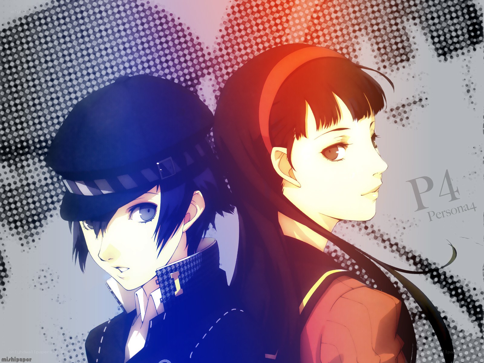 Persona 4 characters art