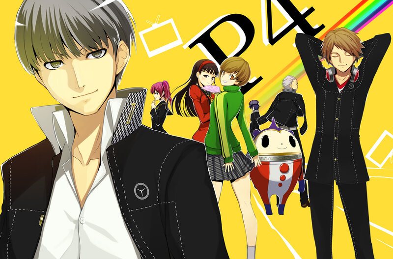 Persona 4 characters group